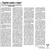 1990. március 9. - Új Szó interjú Bodnár Gáborral