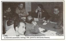 1990. május 14-18. - Lörincz Ildikó és Hodossy Gyula az SZMCS képviseletében részt vett a Romániai Magyar Cserkészszövetség alakuló táborozásán