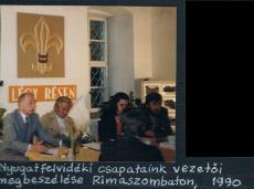 1990. május 5. - a Szövetségi Cserkésztanács II. ülése Rimaszombaton